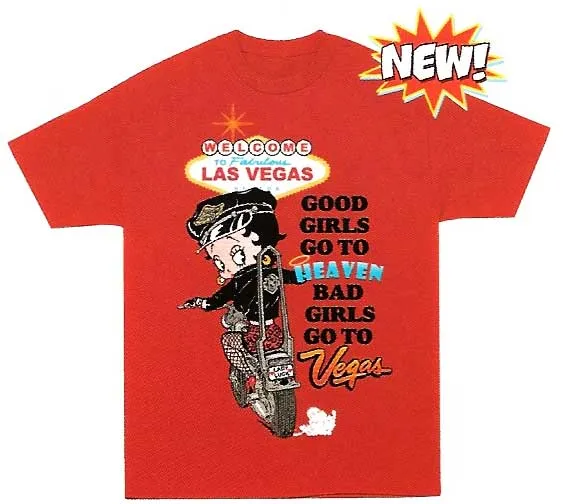 Good Girls Go To Heaven Betty Boop T-Shirt