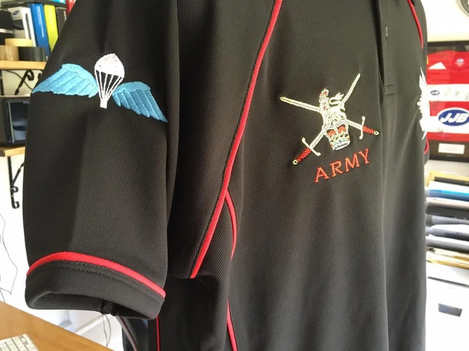 Grenadier Guards Performance Polo 'Multi Logo Options