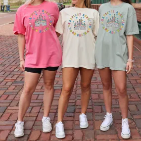 Happiest Besties on Earth House Shirt Comfort Colors