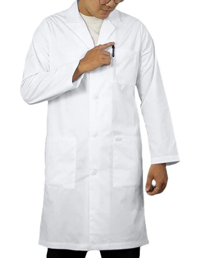 Heedfit 40 Inches Unisex Long Lab Coat with Inner Pocket