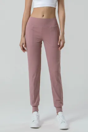 High-Waisted Tapered Joggers