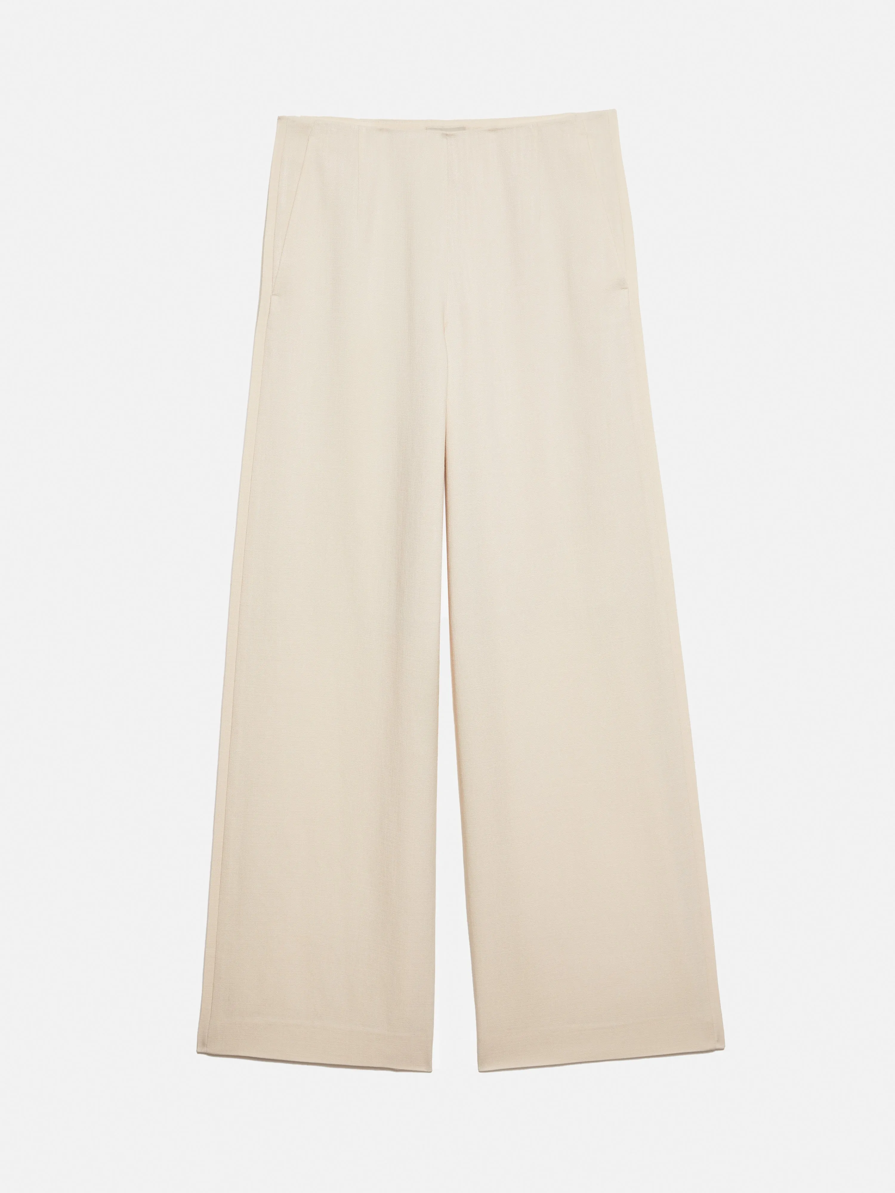 Hopsack Tux Trouser | Cream