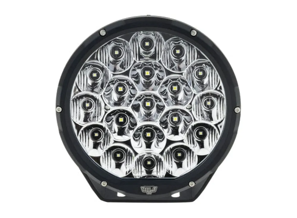 Hulk 7" LED Round 4x4 Driving Light Kit with Interchangeable Bezels