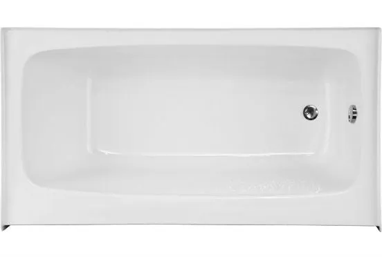 Hydro Systems REG6632ATA-WHI-LH Regan 66" x 32" Acrylic Tub w/Thermal Air System - Left Hand - White