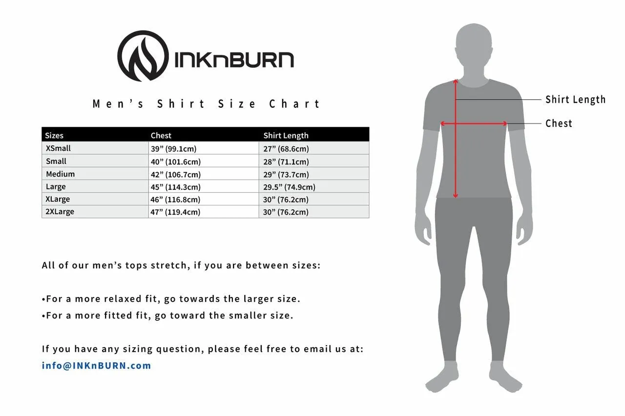 INKnBURN Men's Run or Die™ Apocalypse Tech Shirt (L, XL)