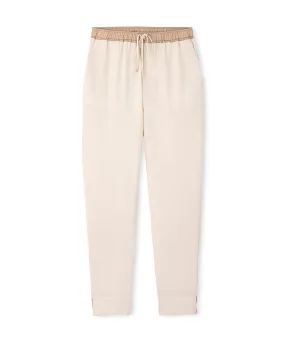 Ipekyol Contrast Waist Trousers Off White