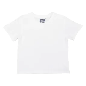 Jungmaven | Ojai Crop Tee in Washed White