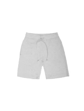 Key Pique Shorts Light Grey Melange