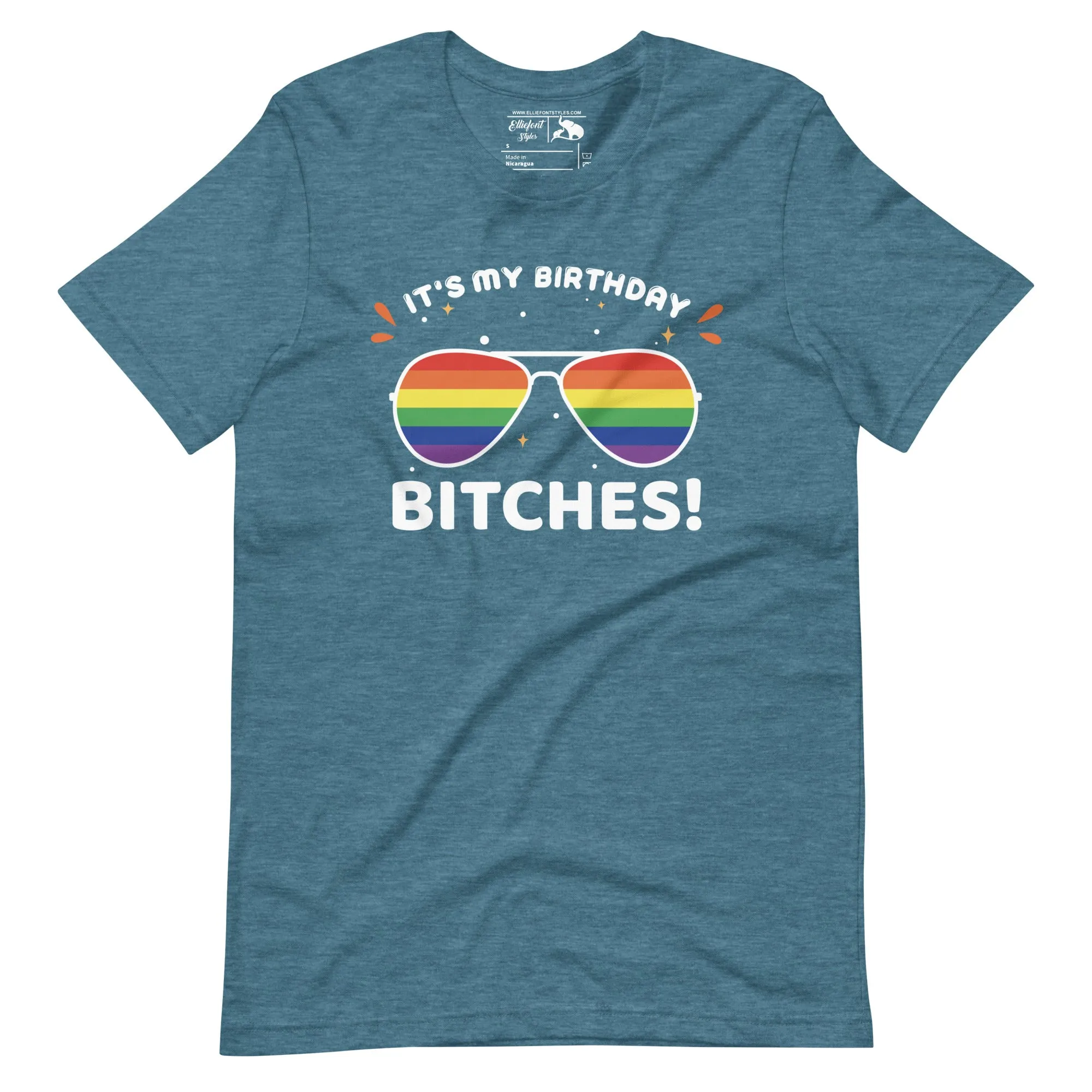 LGBT It's My Birthday Bitches Unisex t-shirt