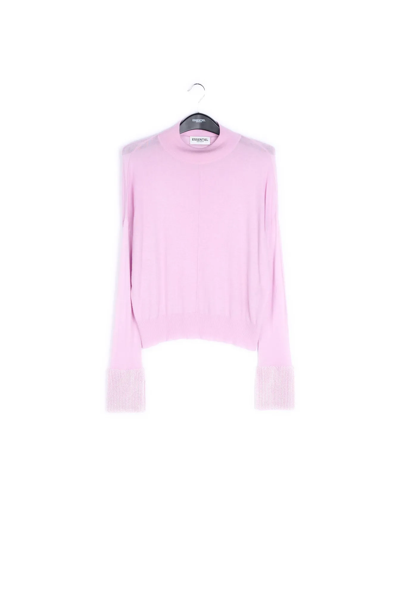 Light pink turtleneck sweater