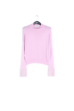 Light pink turtleneck sweater