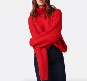 Line The Label Amelie Scarlet Sweater