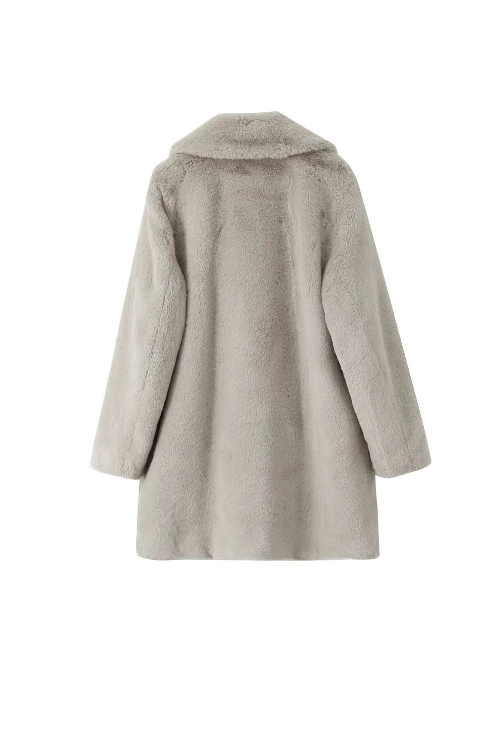 'Lyla' Faux Fur Coat Outerwear