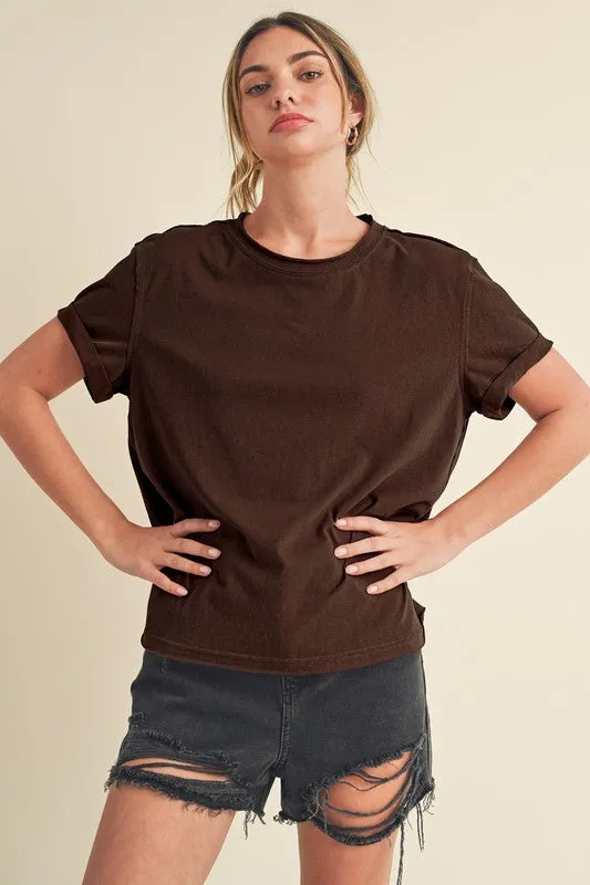 Mali Baby Tee Short Sleeve Top