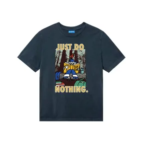 Market Just Do Nothing T-Shirt (Washed-Black)