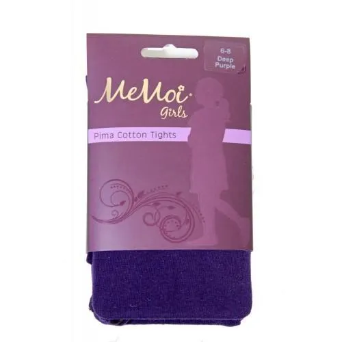 Memoi Children's Pima Cotton Tights 50 ~6