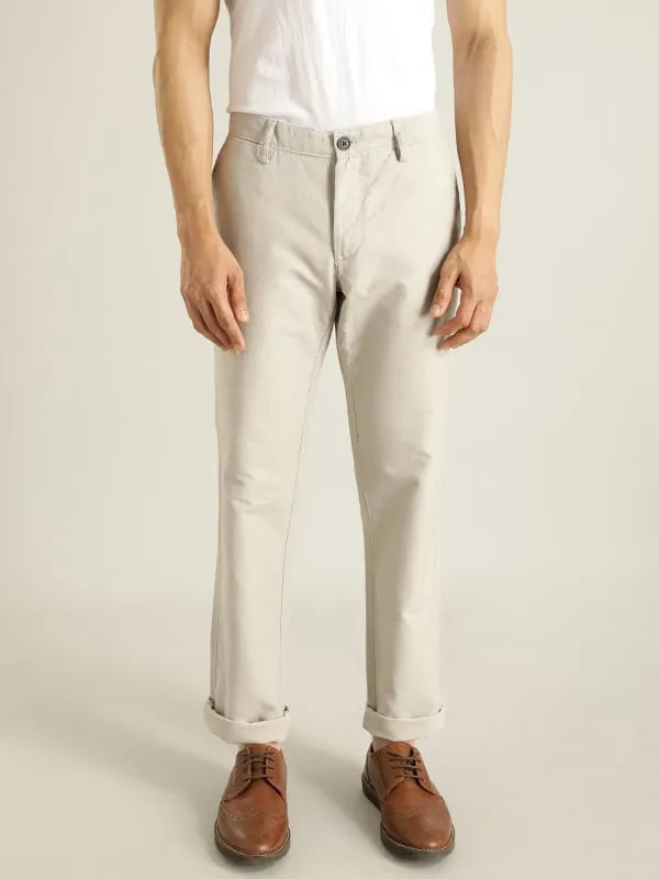 Men Kansas Fit Cotton Trouser