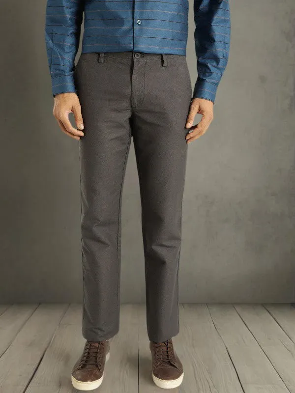 Men Kansas Fit Cotton Trouser