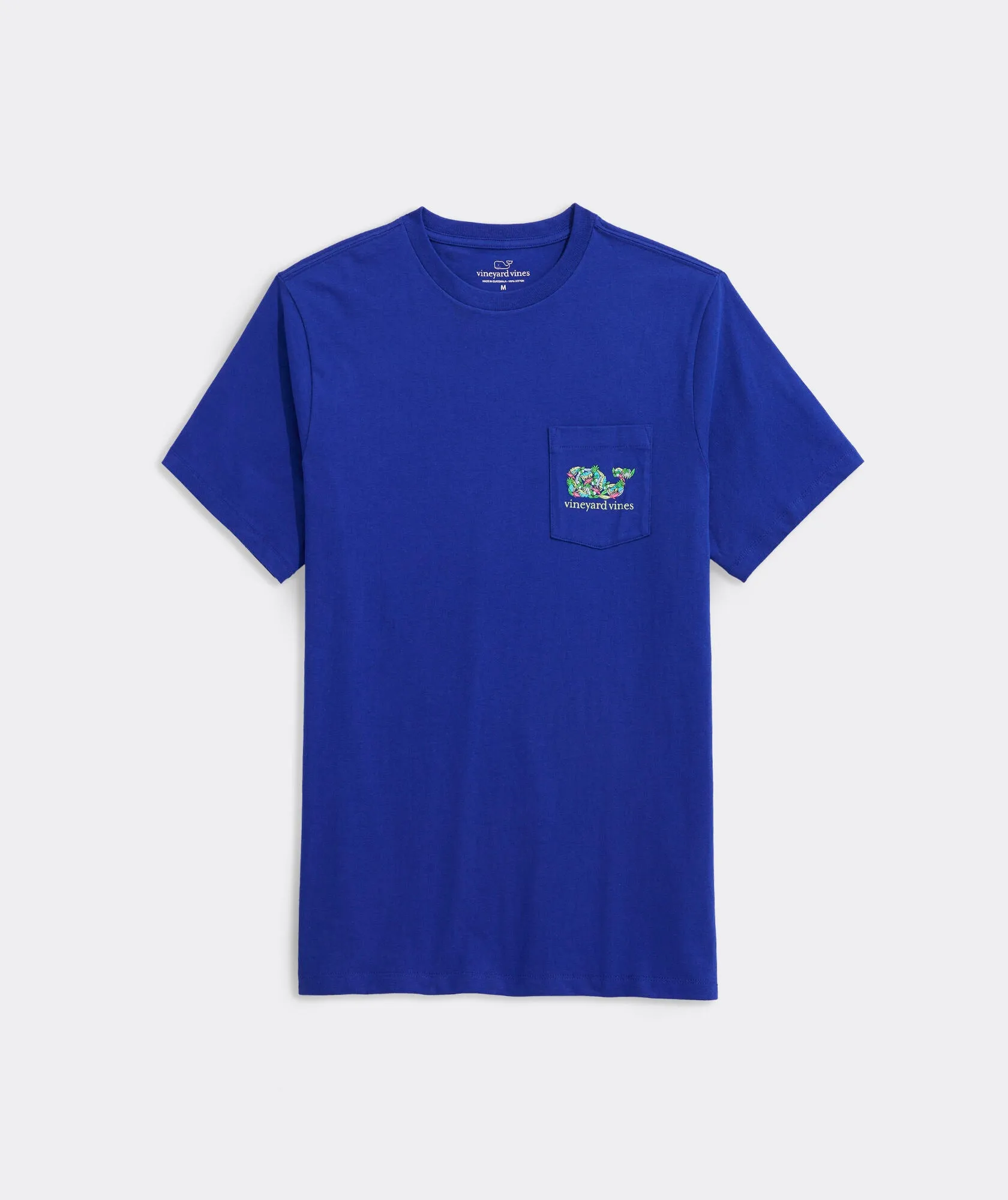 Men's La Palmeraie Whale Short Sleeve Pocket Tee