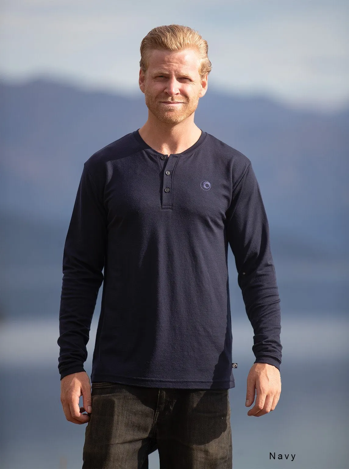 Merino Long Sleeve Henley