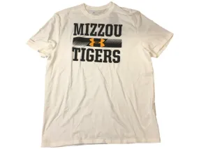 Missouri Tigers Under Armour Heatgear White Ultra Soft Performance T-Shirt (L)