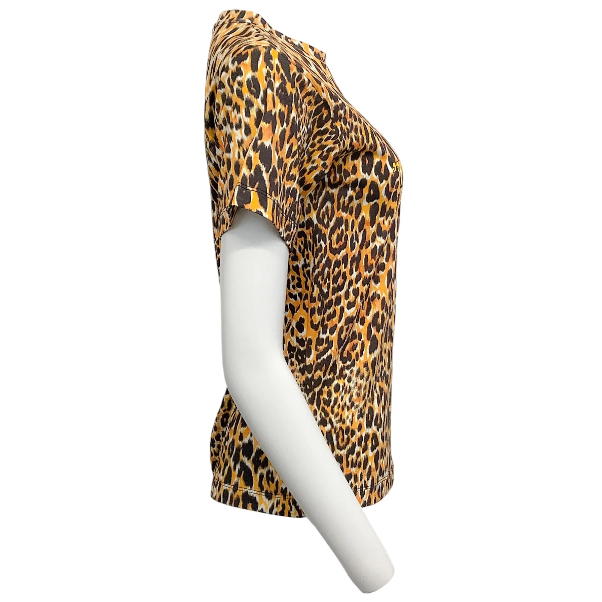 Paco Rabanne Ochre Leopard Meooow Shirt