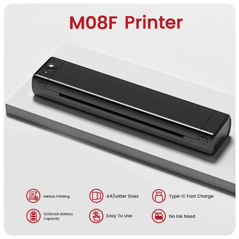 Phomemo M08F Letter & A4 Portable Printer