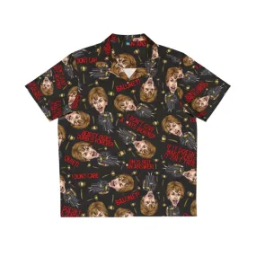 "Judge Judy Print Black Hawaiian Shirt for Fans"