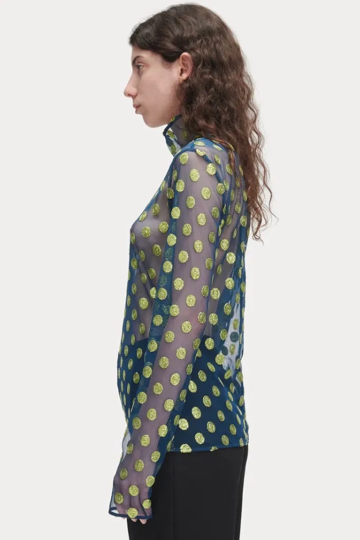 Rachel Comey - Arda Top: Petrol