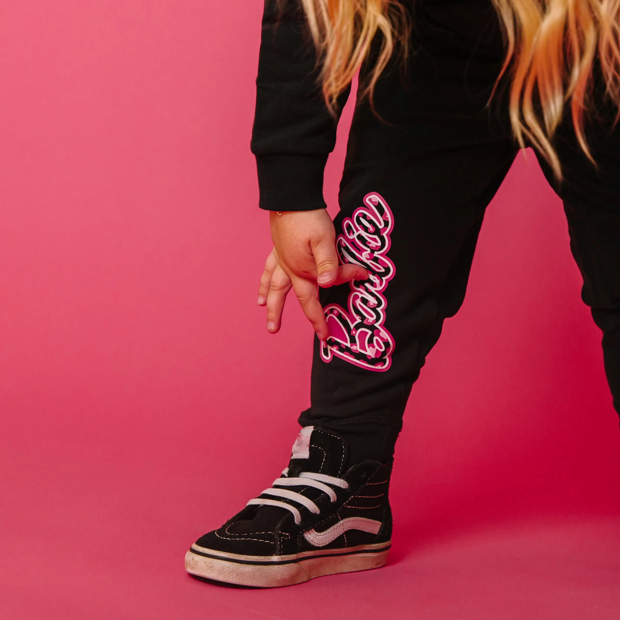 Relaxed Fit Joggers - Leopard Barbie™ - Mattel Barbie Collection by RAGS