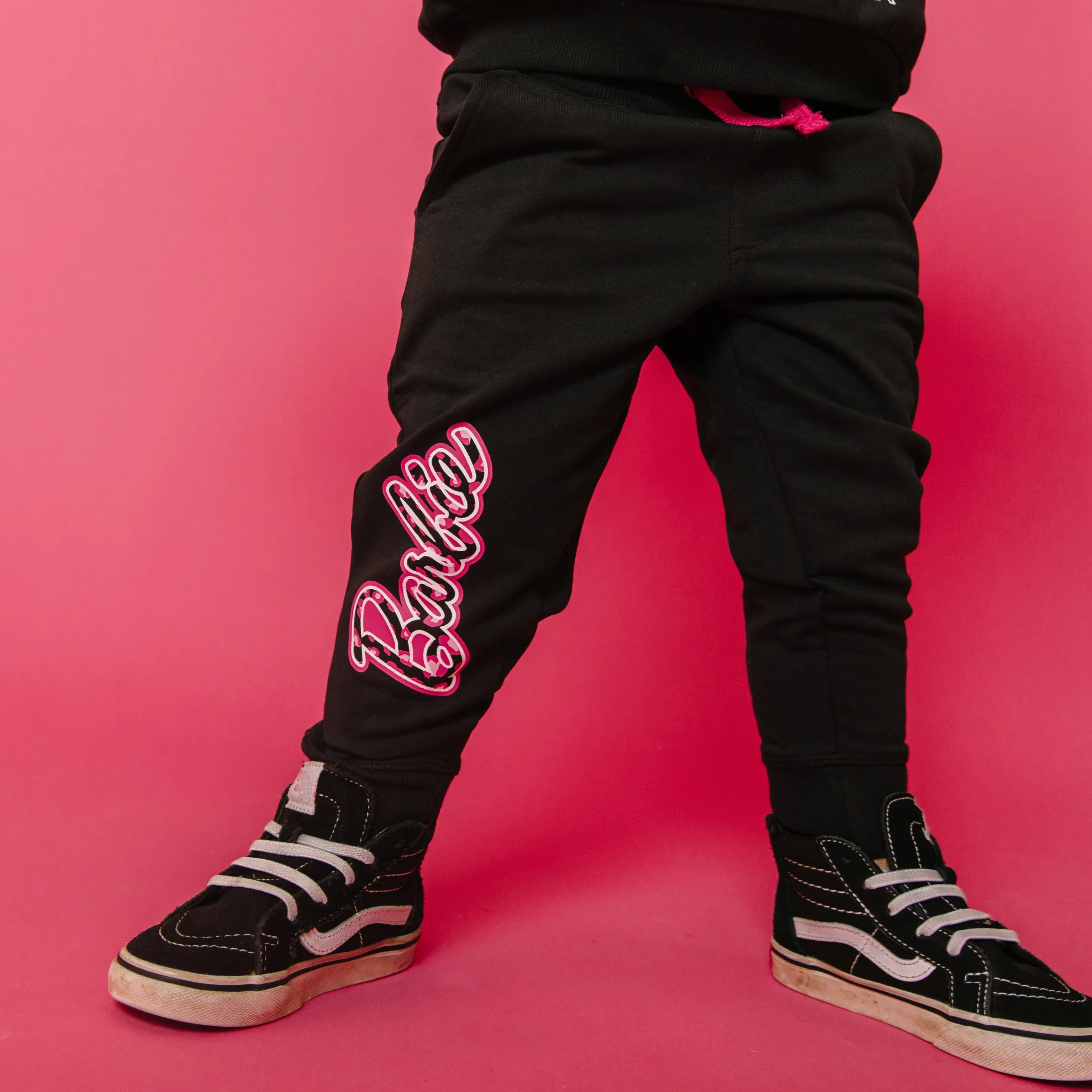 Relaxed Fit Joggers - Leopard Barbie™ - Mattel Barbie Collection by RAGS