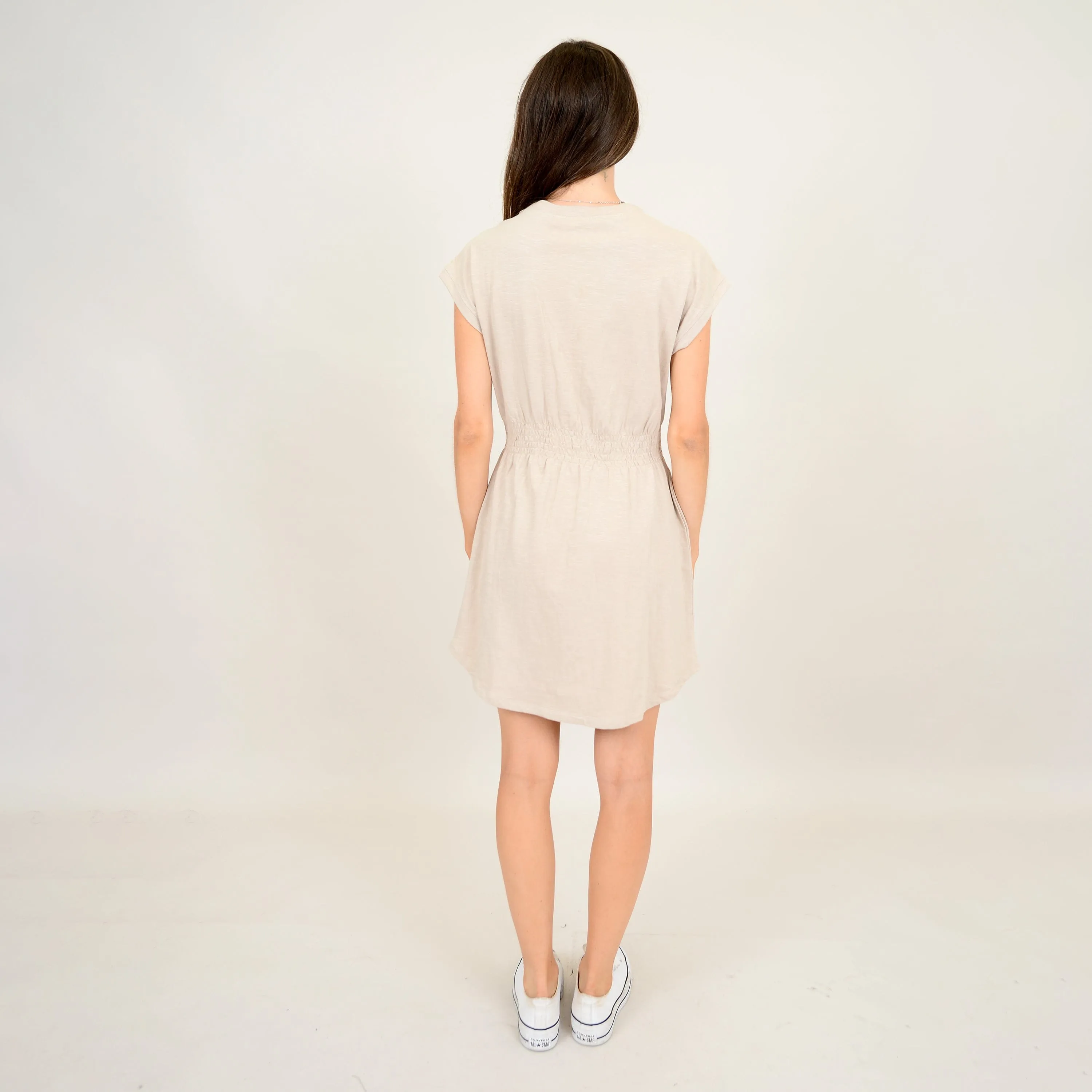 River Ruched Waist Dress