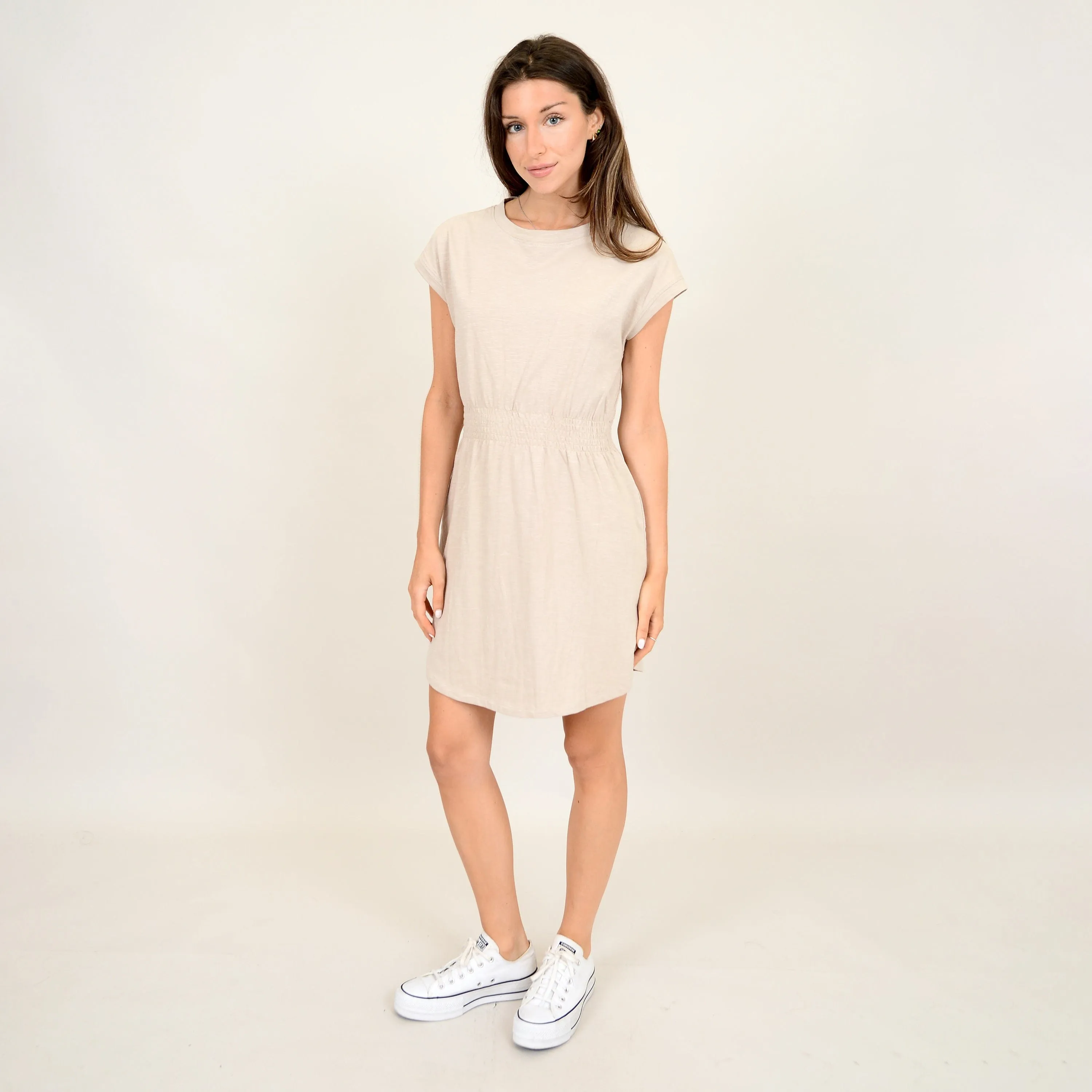 River Ruched Waist Dress