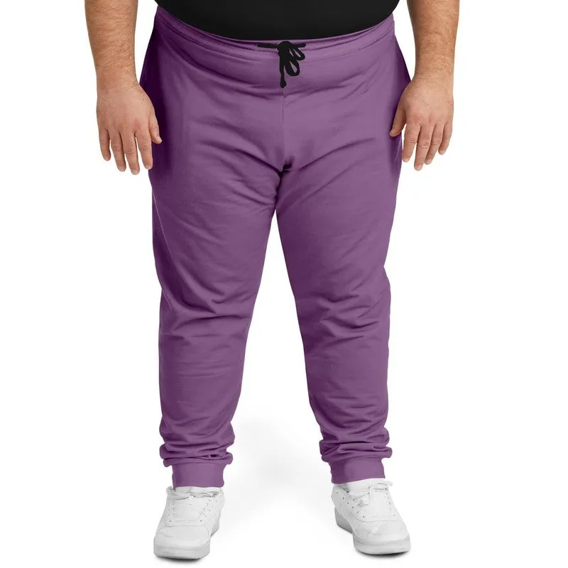 Shaded Pastel Purple Joggers | Unisex | with PLUS sizes | C30M60Y0K30