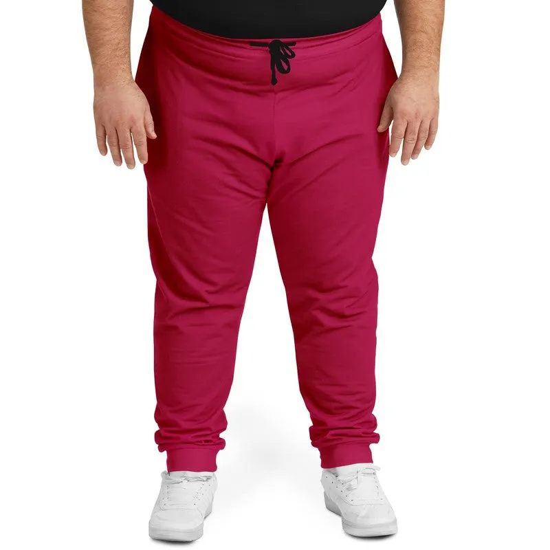 Shaded Pink Joggers | Unisex | with PLUS sizes | C0M100Y50K30