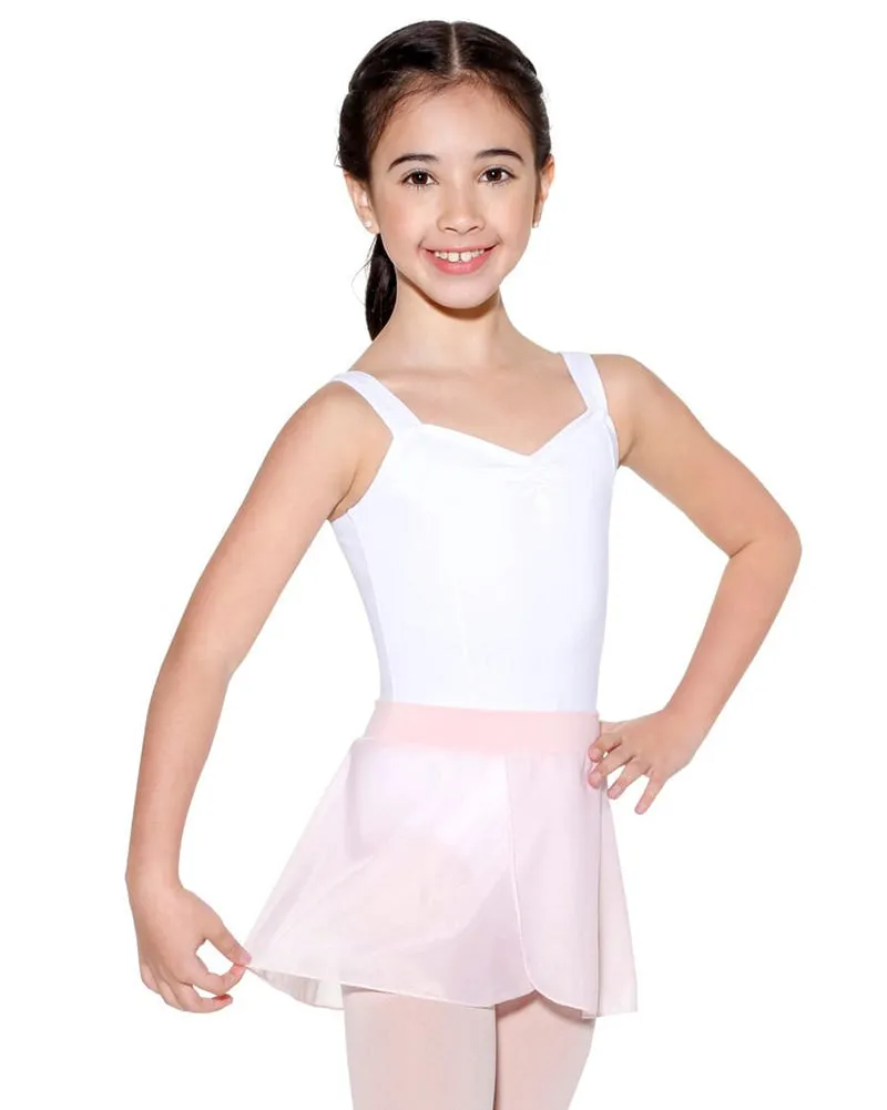 So Danca Florence Mock Wrap Pull-On Ballet Skirt - SL61 Girls