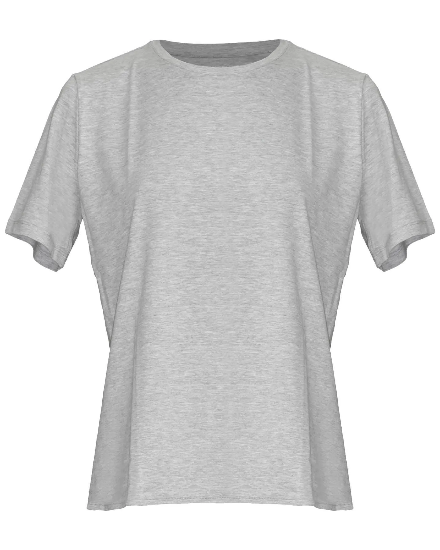 Soft Touch Crew Neck T-Shirt Grey