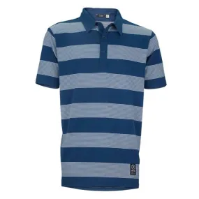 Stripeshow Polo-Navy/White