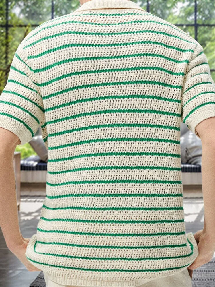 Stylish Breathable Knit Shirt