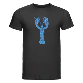 T-Shirt Big Blue Lobster Black