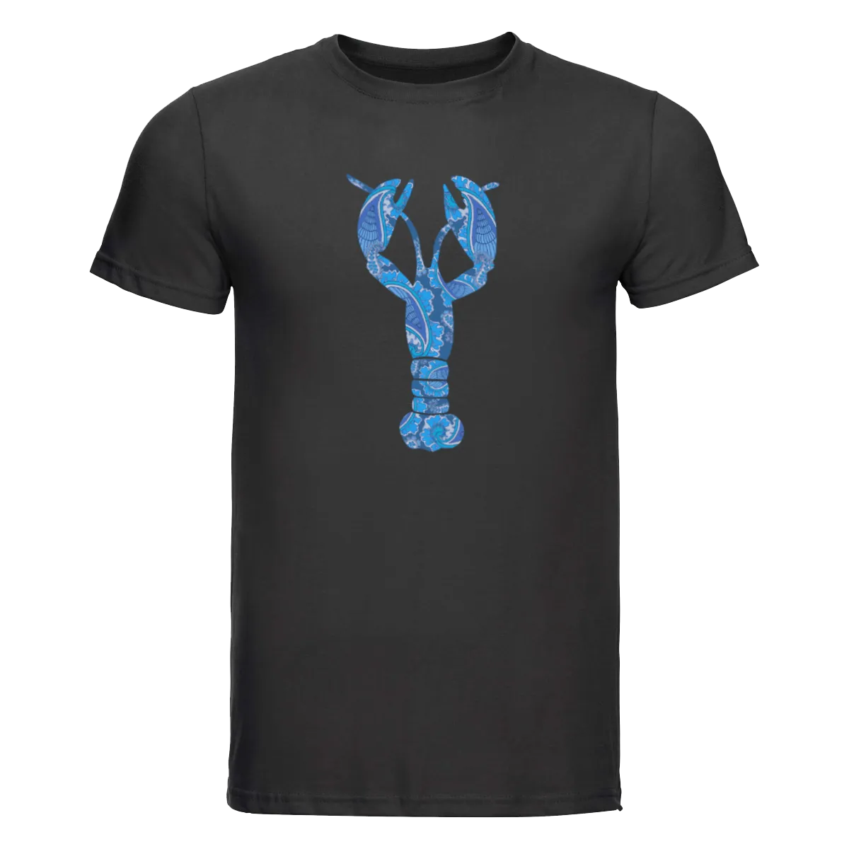 T-Shirt Big Blue Lobster Black