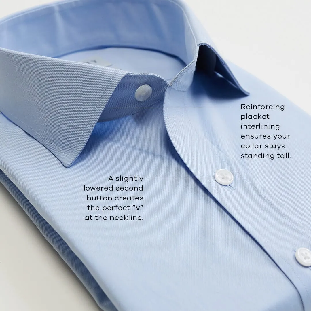 The Blue Madison Fine Twill Custom Shirt