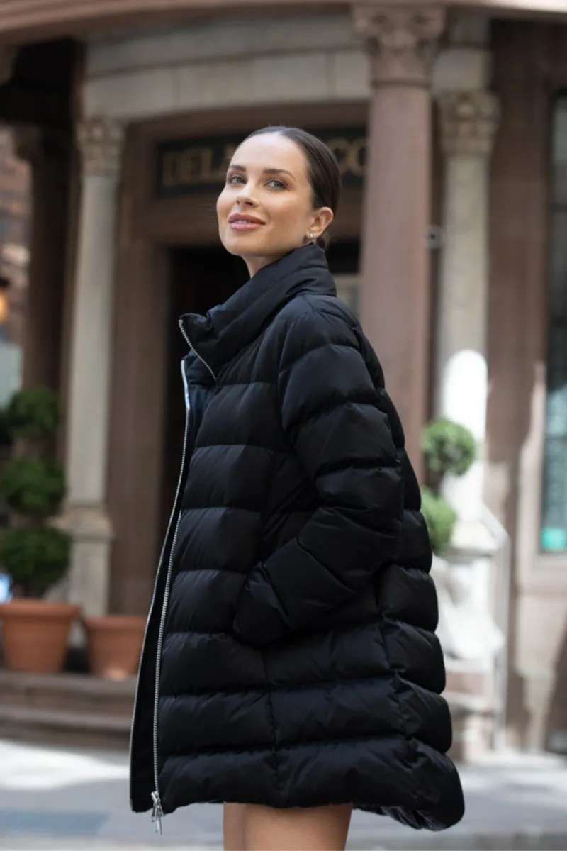 The Dorchester Down Coat with Chunky Zipper