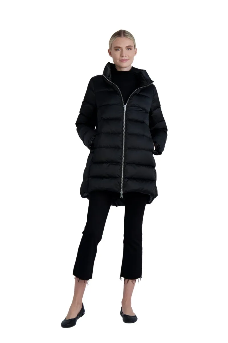 The Dorchester Down Coat with Chunky Zipper