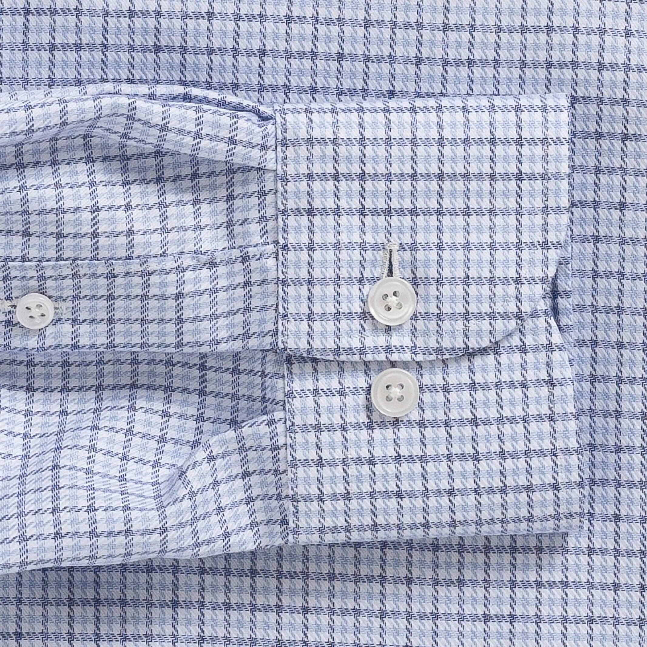 The Navy Carrington Non Iron Twill Custom Shirt