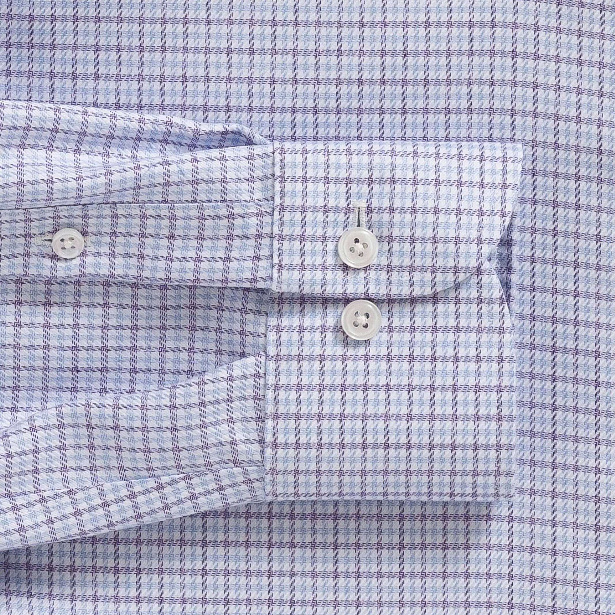 The Purple Carrington Non Iron Twill Custom Shirt