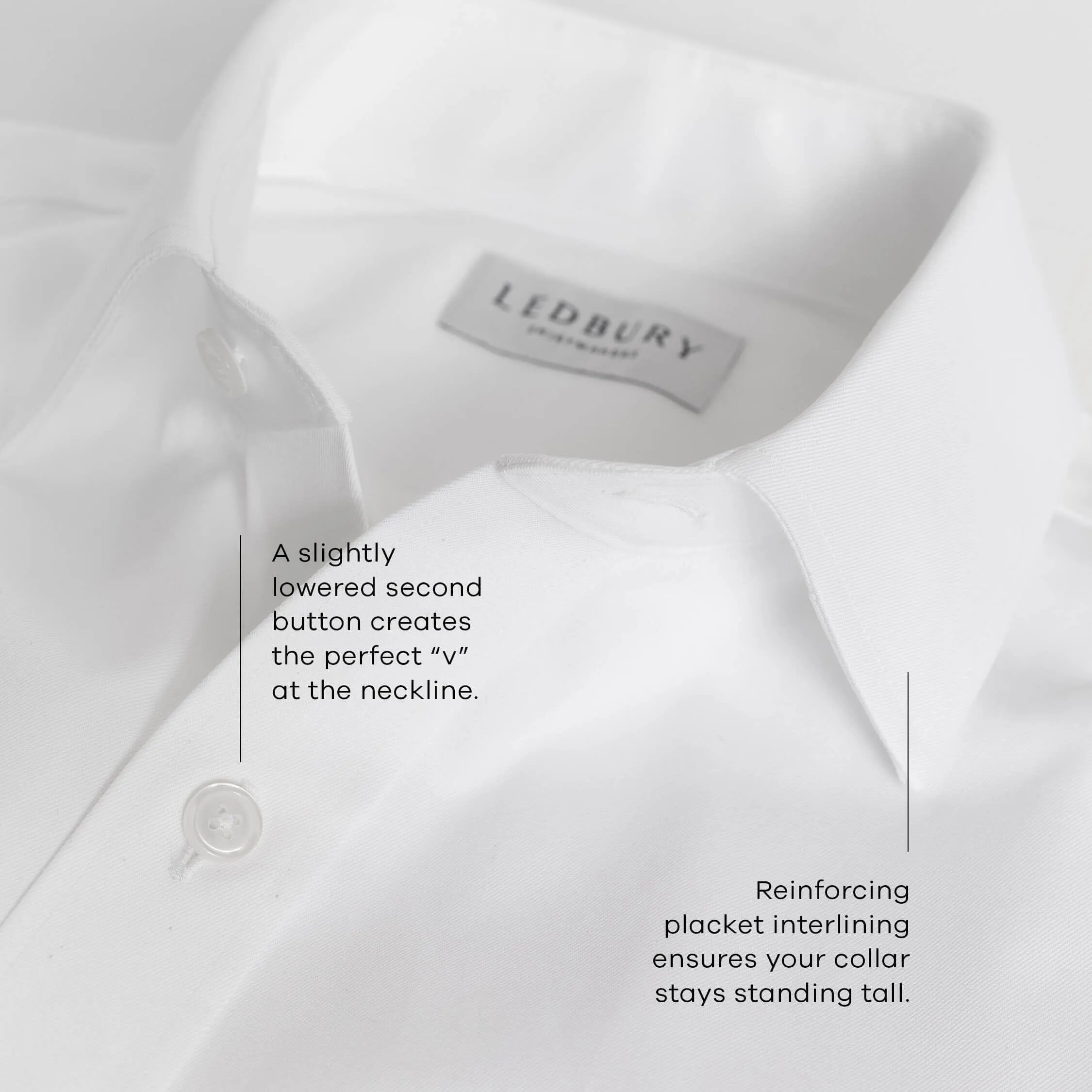 The White Adler Fine Twill Custom Shirt