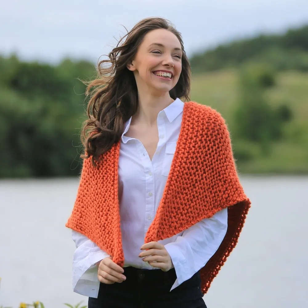 Triangle Scarf Knitting Kit