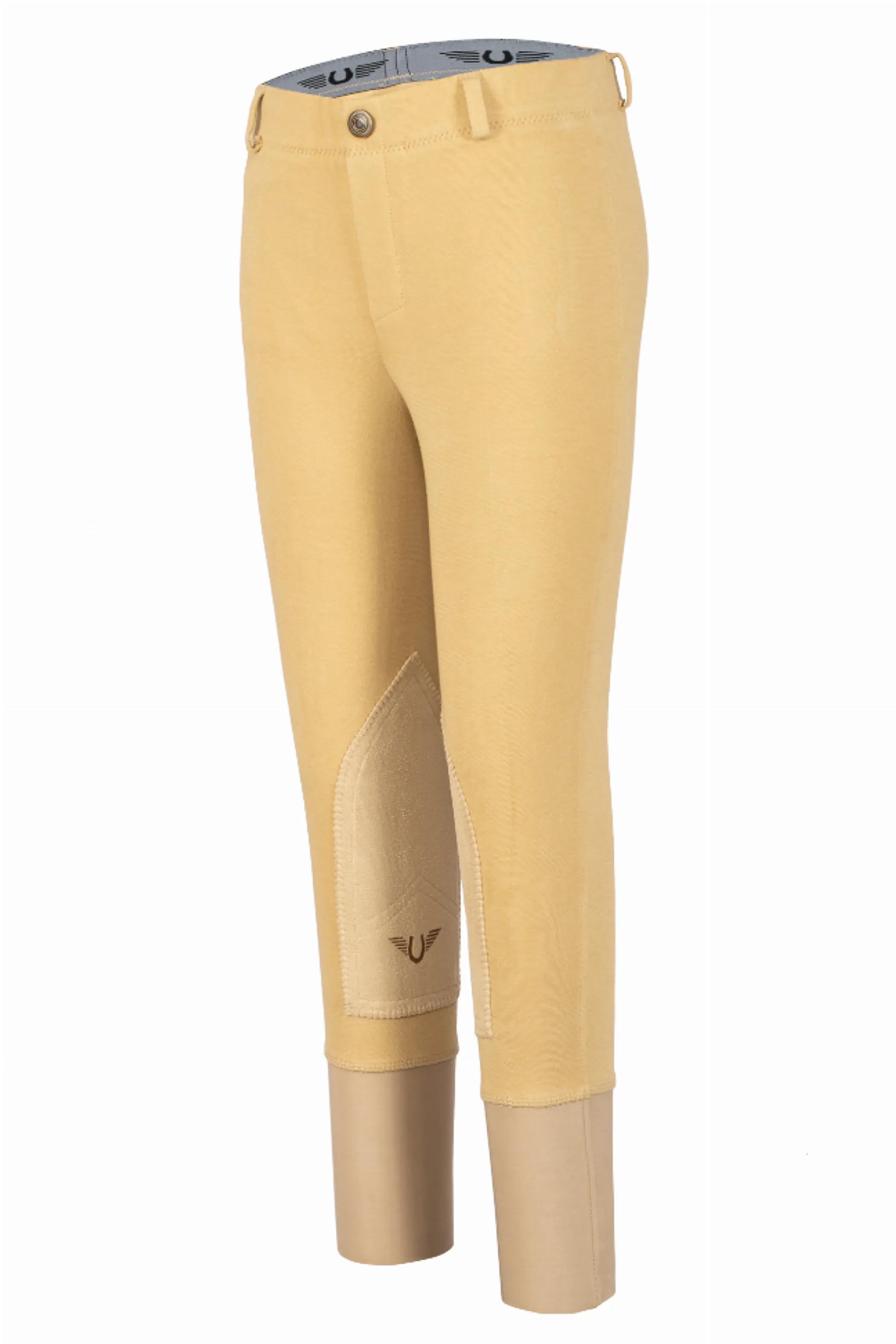 TuffRider Children's Cotton Pull-On Knee Patch Breeches