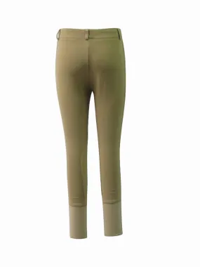 TuffRider Children's Cotton Pull-On Knee Patch Breeches